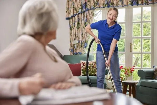 Hemstädning vid Mariatorget för pensionärer