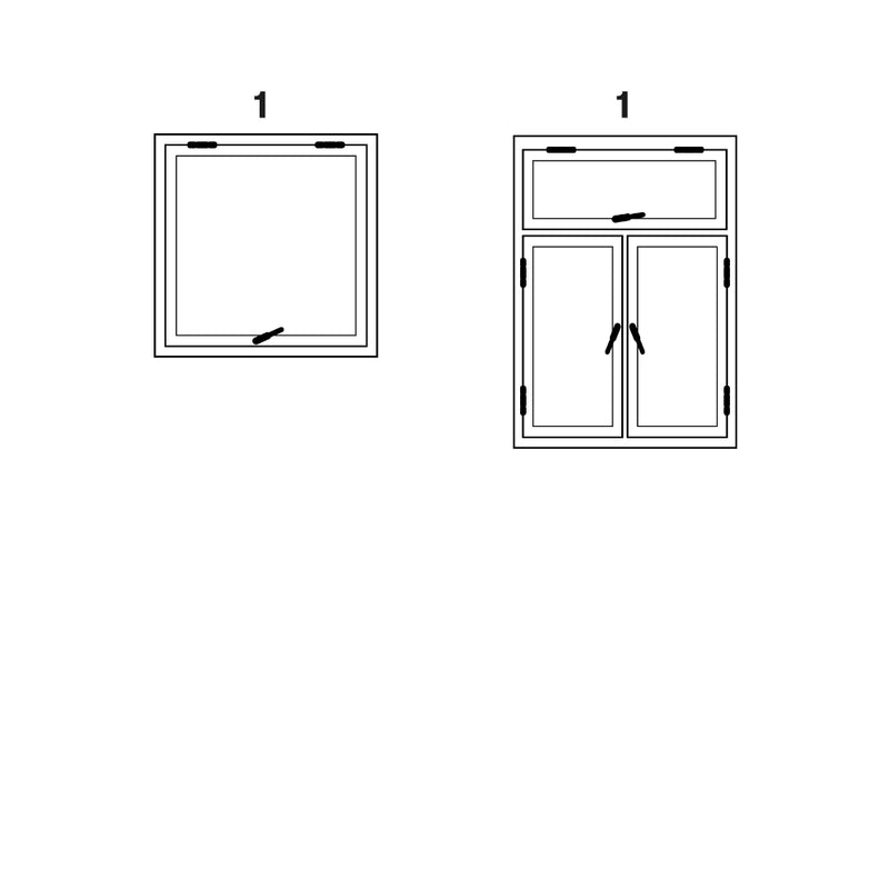 Överhängda fönster